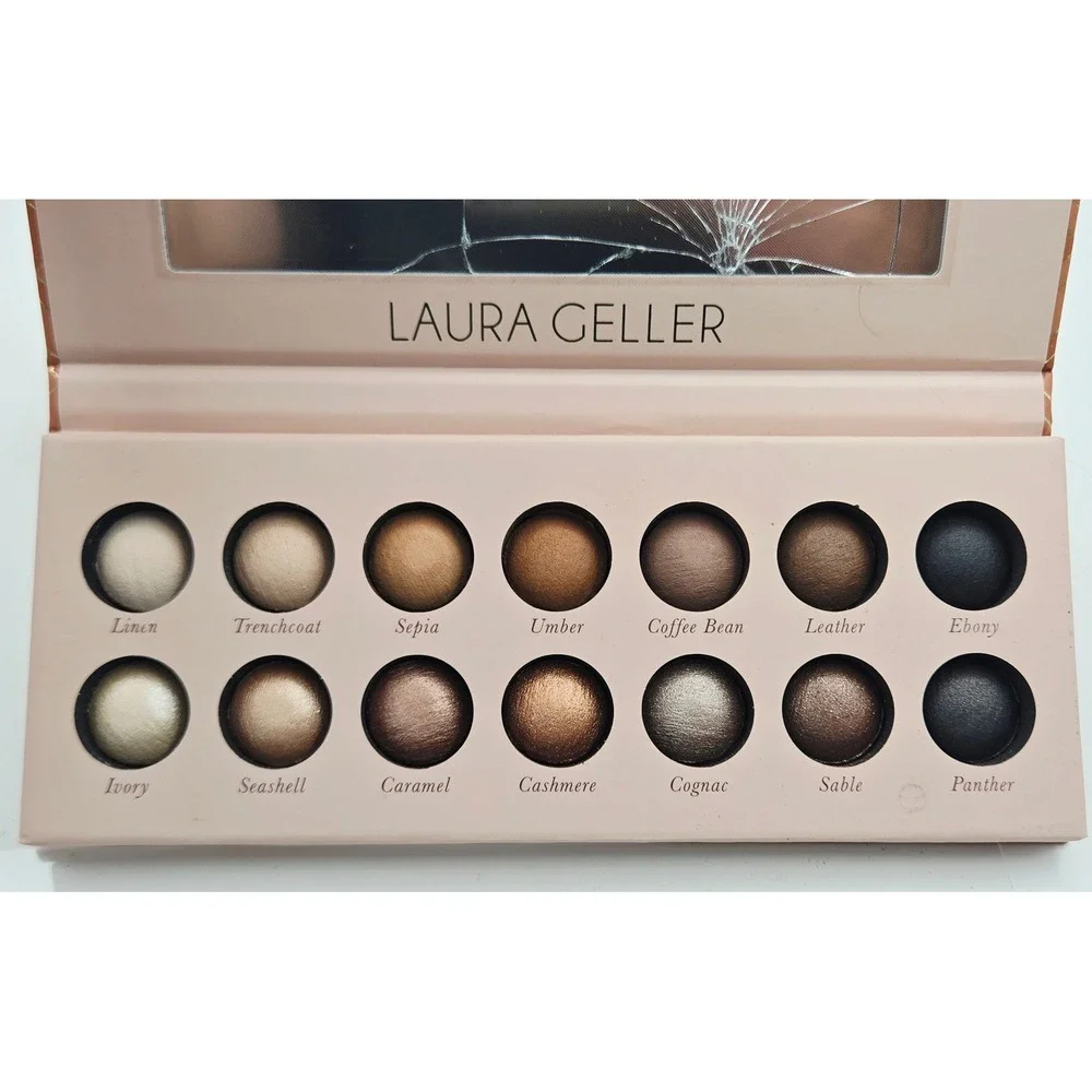 Laura Geller The Delectables Baked Eyeshadow Palette Timeless Tones PLZ READ